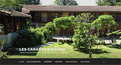 Desktop Screenshot of canardsariane.com